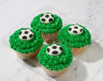 FreshDirect Soccer Cupcakes Vanilla
